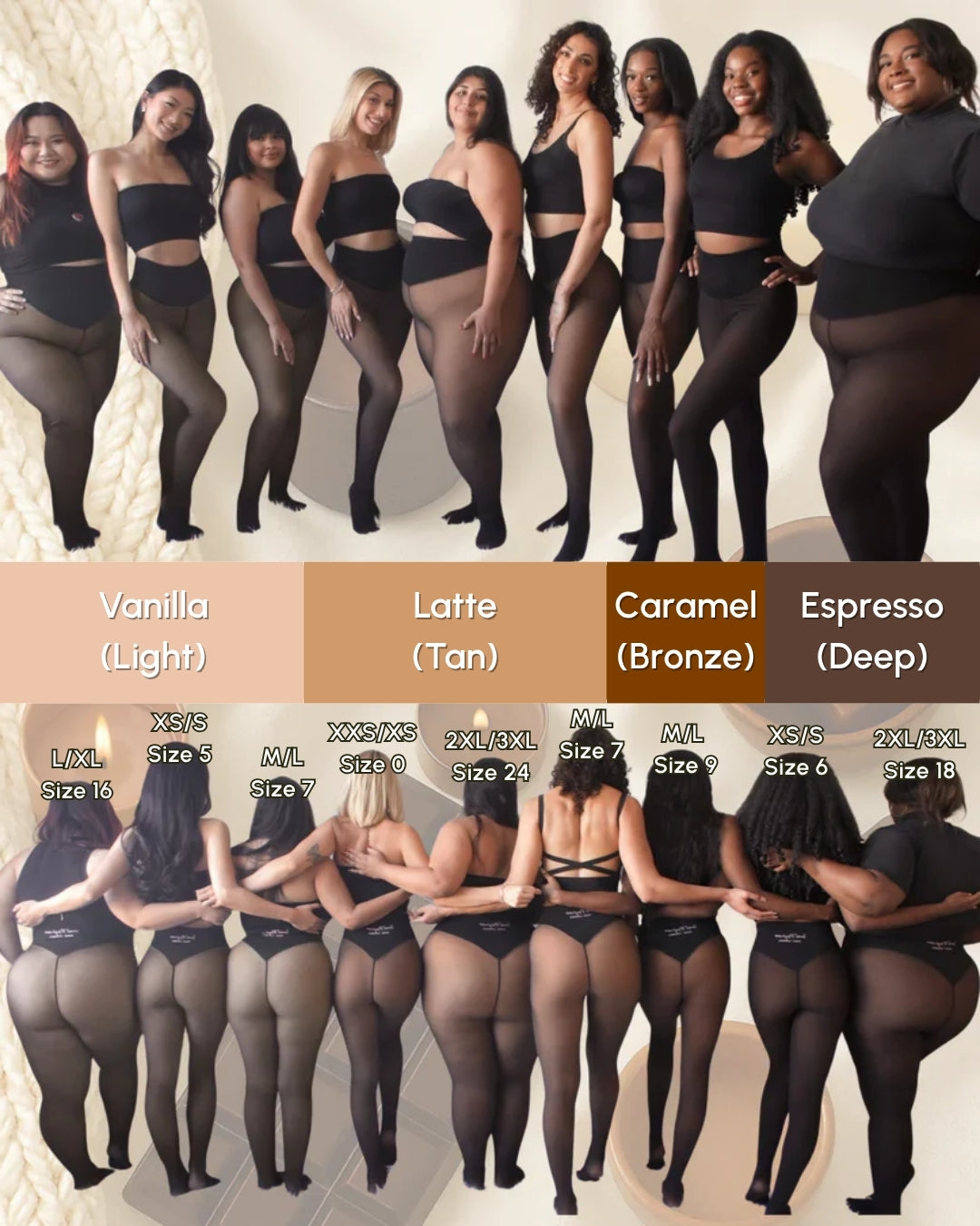 LaForm™ Magic Fleece Lined Leggings